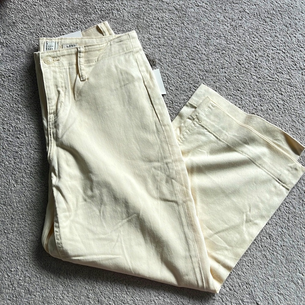 Wide leg stretch Capris